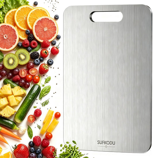Titanium Cutting Board Set of 3 (M+L+XL)
