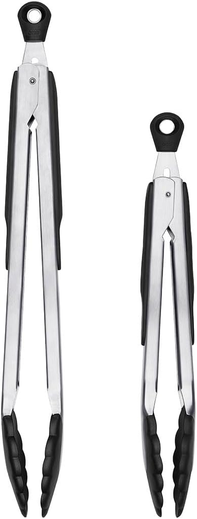 OXO Good Grips 9-Inch Tongs with Silicone Heads