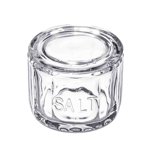 Glass Salt Cellar with Lid