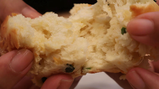 Flaky, Cheesy, With Just a Little Kick