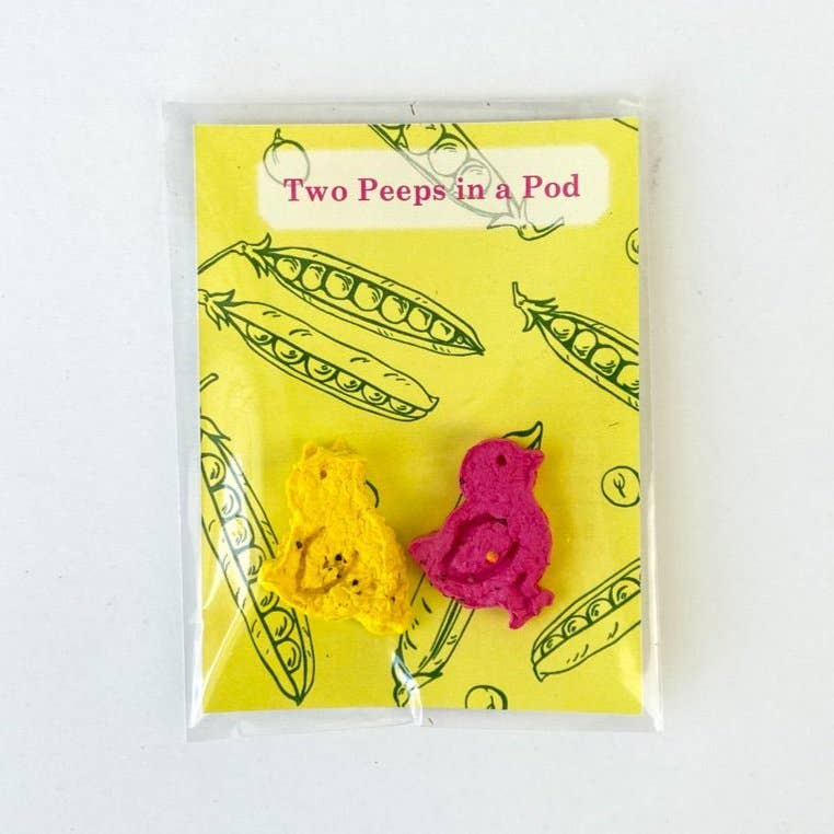 Two Peeps In A Pod Seed Bomb