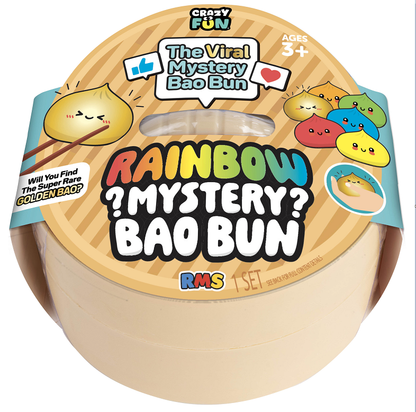 Crazy Fun Official Mystery Bao Bun Rare Rainbow Chase