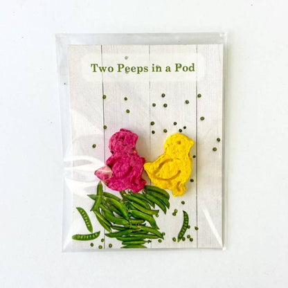 Two Peeps In A Pod Seed Bomb