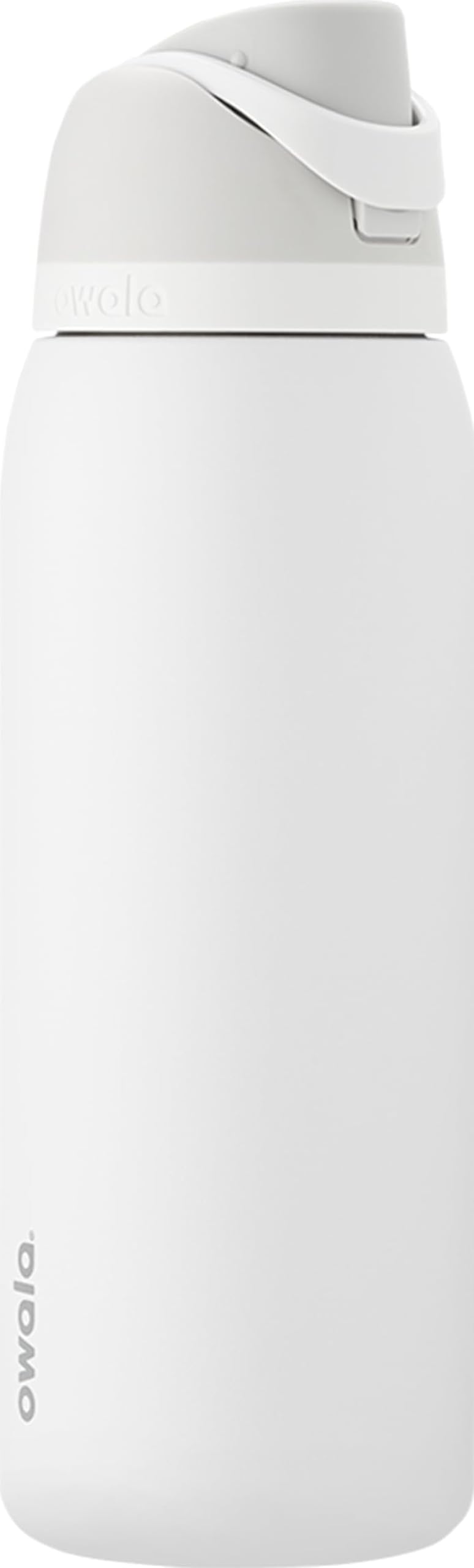 Owala FreeSip 40 oz insulated stainless steel water bottle in Shy Marshmallow