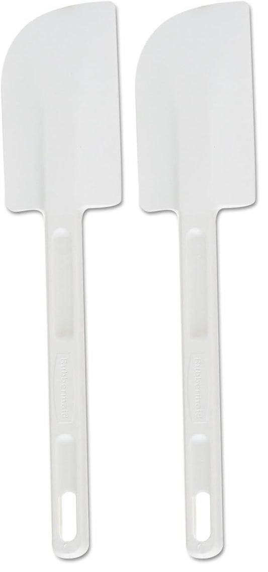 Cold Temperature Scraper Spatula, White, 9.5 Inch | Rubbermaid Commercial Products
