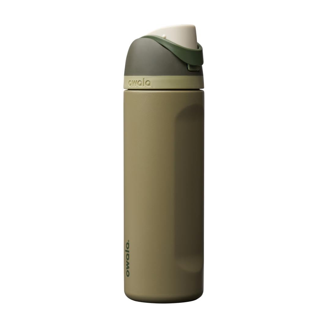 Owala FreeSip 24 oz insulated stainless steel water bottle in Off Road