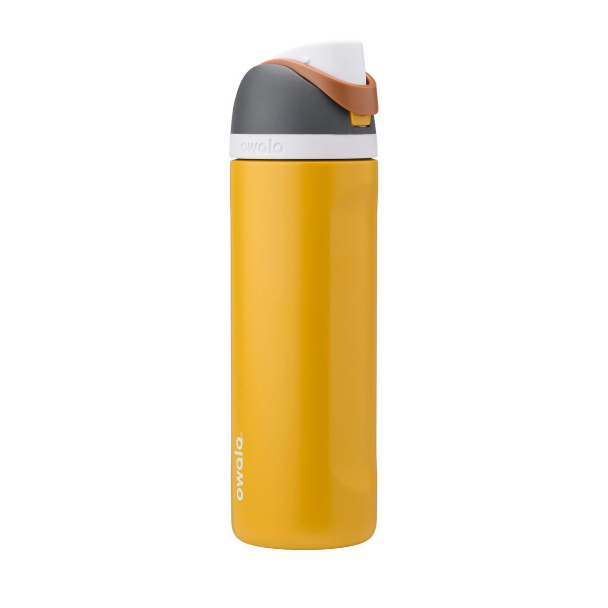 Owala FreeSip 24 oz insulated stainless steel water bottle in Golden Quest