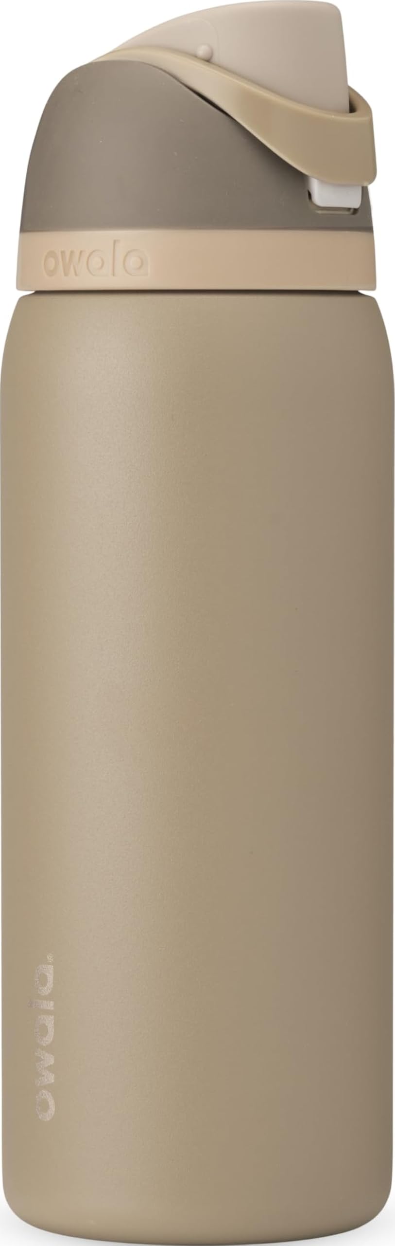 Owala FreeSip 32 oz insulated stainless steel water bottle in Down to Earth