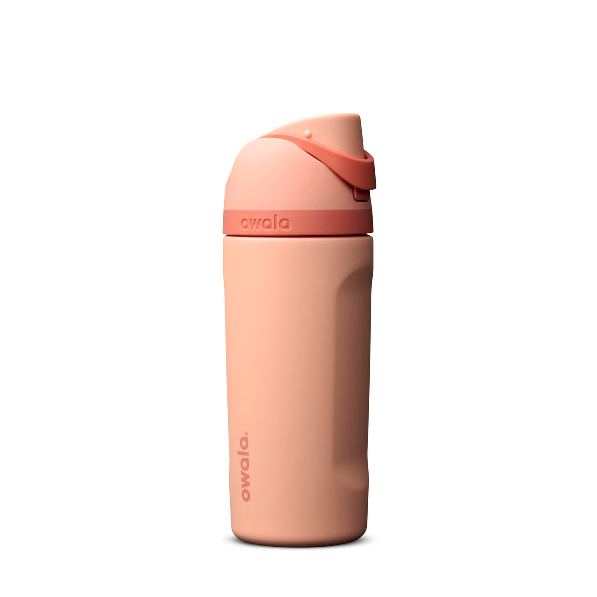 Owala FreeSip 16 oz insulated stainless steel water bottle in Peach of Mind