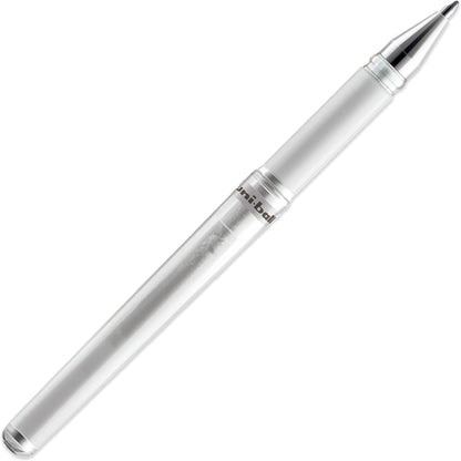 uni-ball Signo Broad UM-153 white gel pens, pack of 3