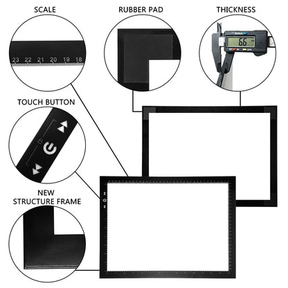 Artist LED tracing Light Box Copy Table