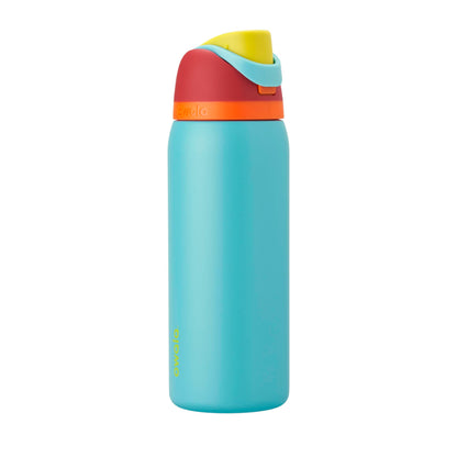 Owala FreeSip 32 oz insulated stainless steel water bottle in Summer Sweetness