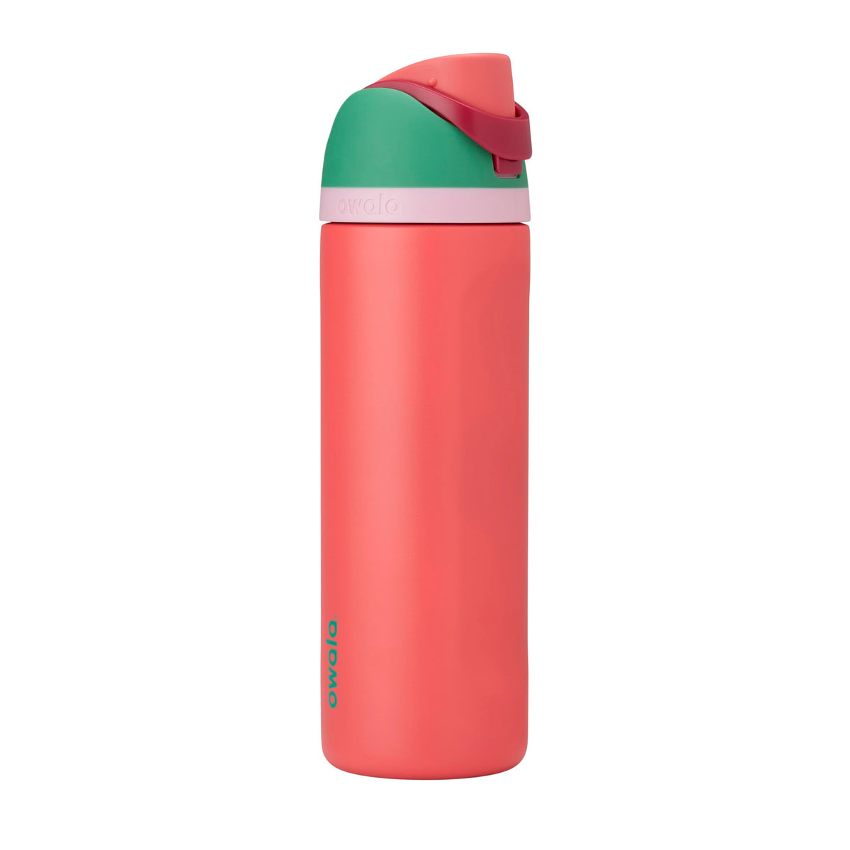 Owala FreeSip 24 oz insulated stainless steel water bottle in Strawberry Fields