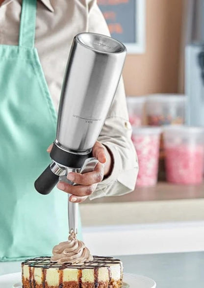 iSi Cream Profi Whip Cream Whipper | Stainless Steel, 1 Pint or 1 Quart