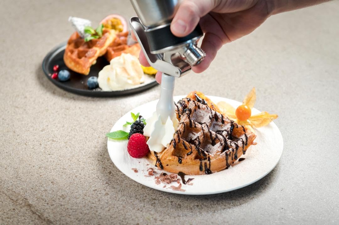 iSi Cream Profi Whip Cream Whipper | Stainless Steel, 1 Pint or 1 Quart