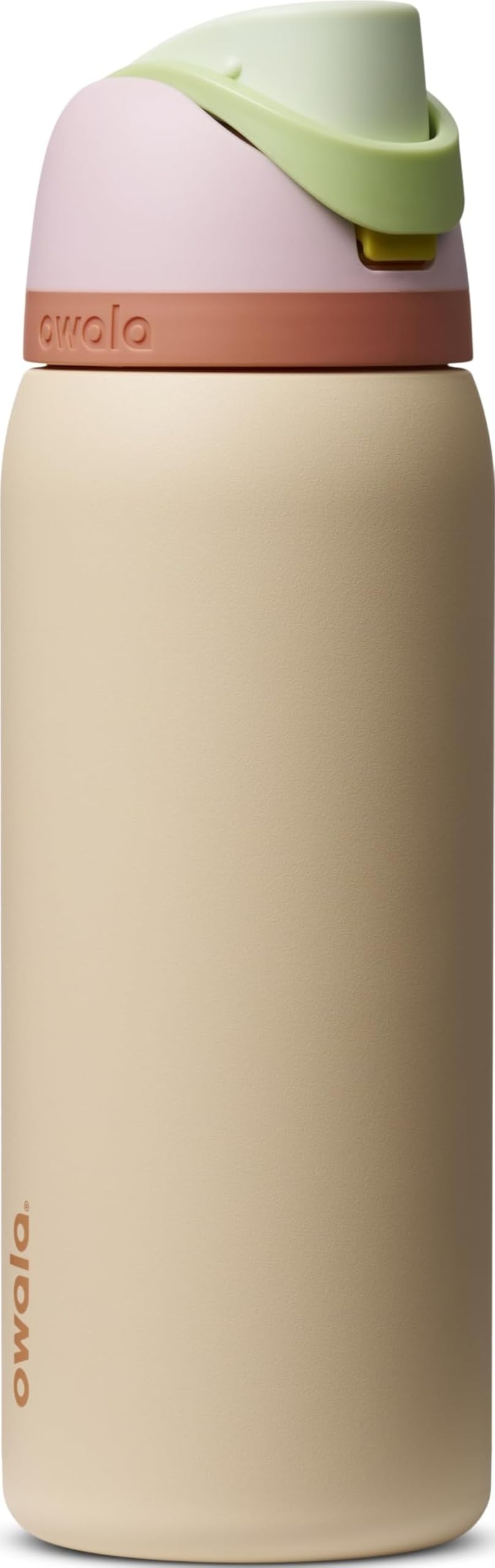 Owala FreeSip 32 oz insulated stainless steel water bottle in Desert Bloom
