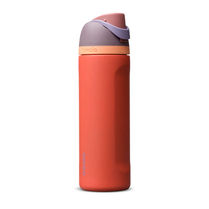 Owala FreeSip 24 oz insulated stainless steel water bottle in Terracotta Sunset