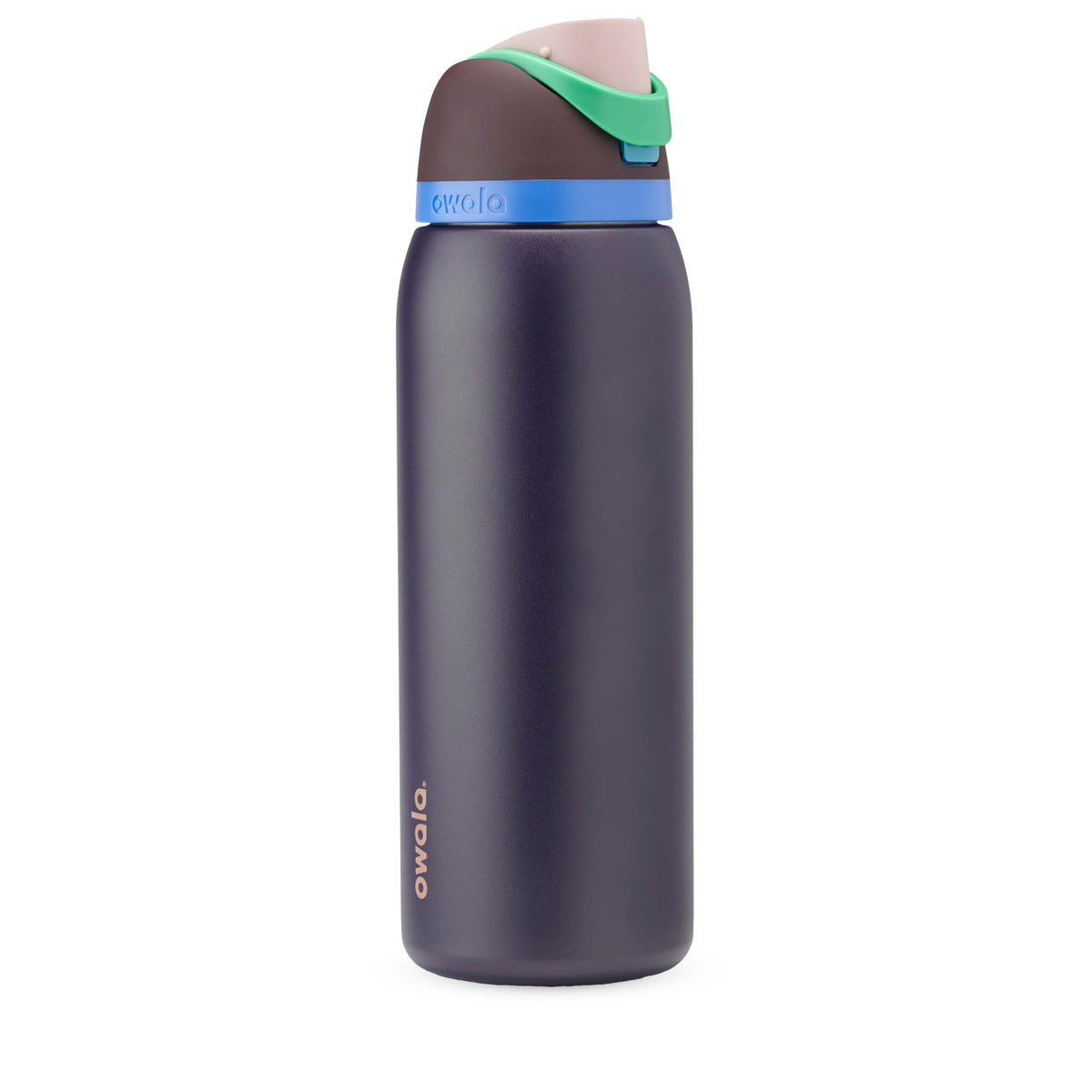 Owala FreeSip 40 oz insulated stainless steel water bottle in Night Safari