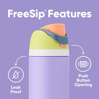 Owala FreeSip 40 oz insulated stainless steel water bottle in Surfs Edge