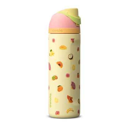 Owala FreeSip 24 oz insulated stainless steel water bottle in Just Ripe