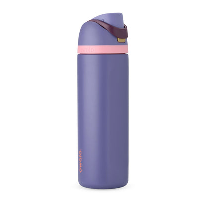 Owala FreeSip 24 oz insulated stainless steel water bottle in Blue Jay