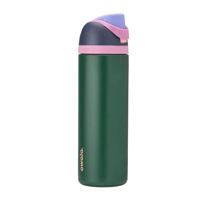 Owala FreeSip 24 oz insulated stainless steel water bottle in Forest Fairy