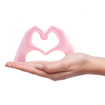 Small Heart Hands Sculpture