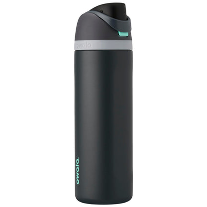 Owala FreeSip 24 oz insulated stainless steel water bottle in Foggy Tide