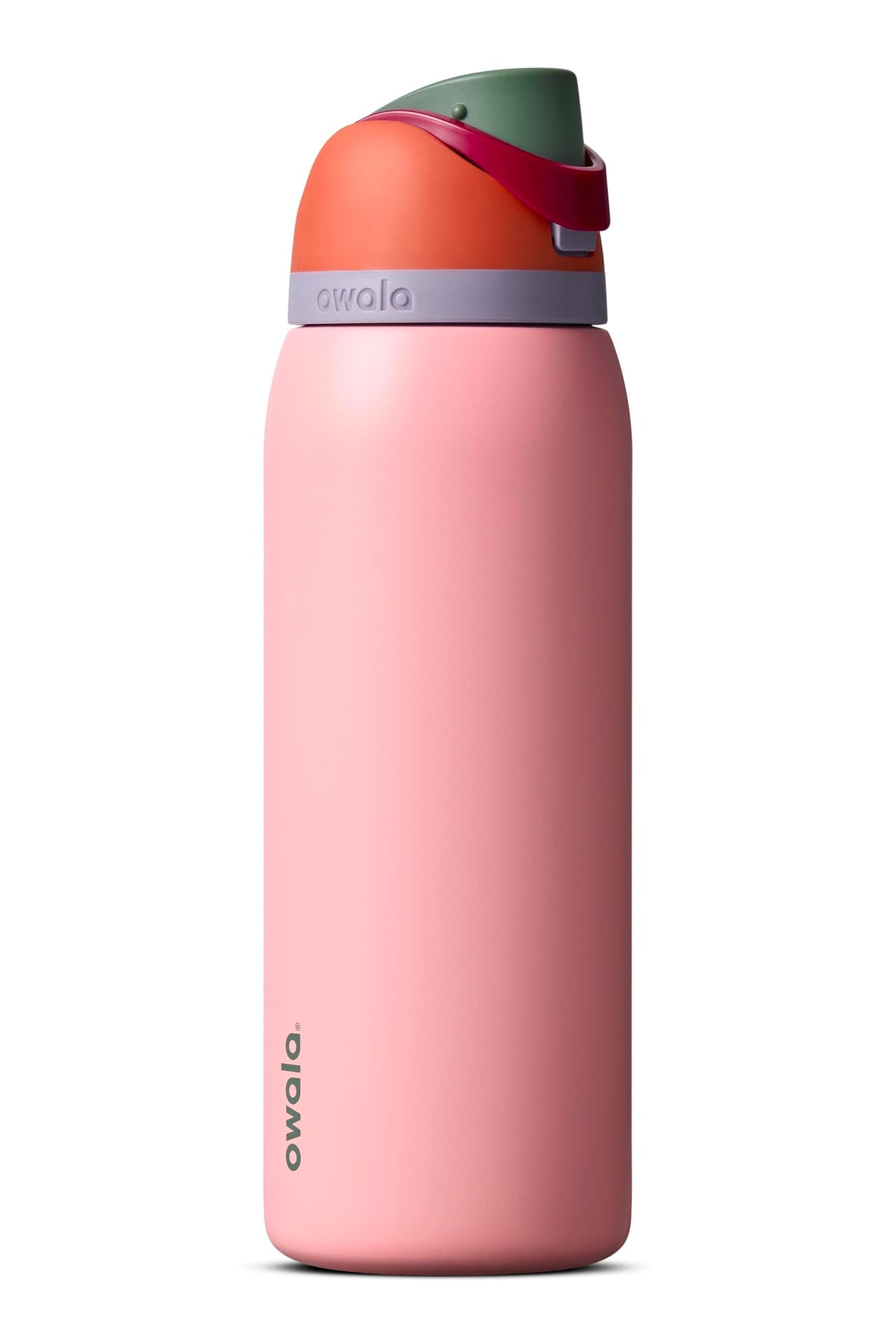 Owala FreeSip 40 oz insulated stainless steel water bottle in Sugar High