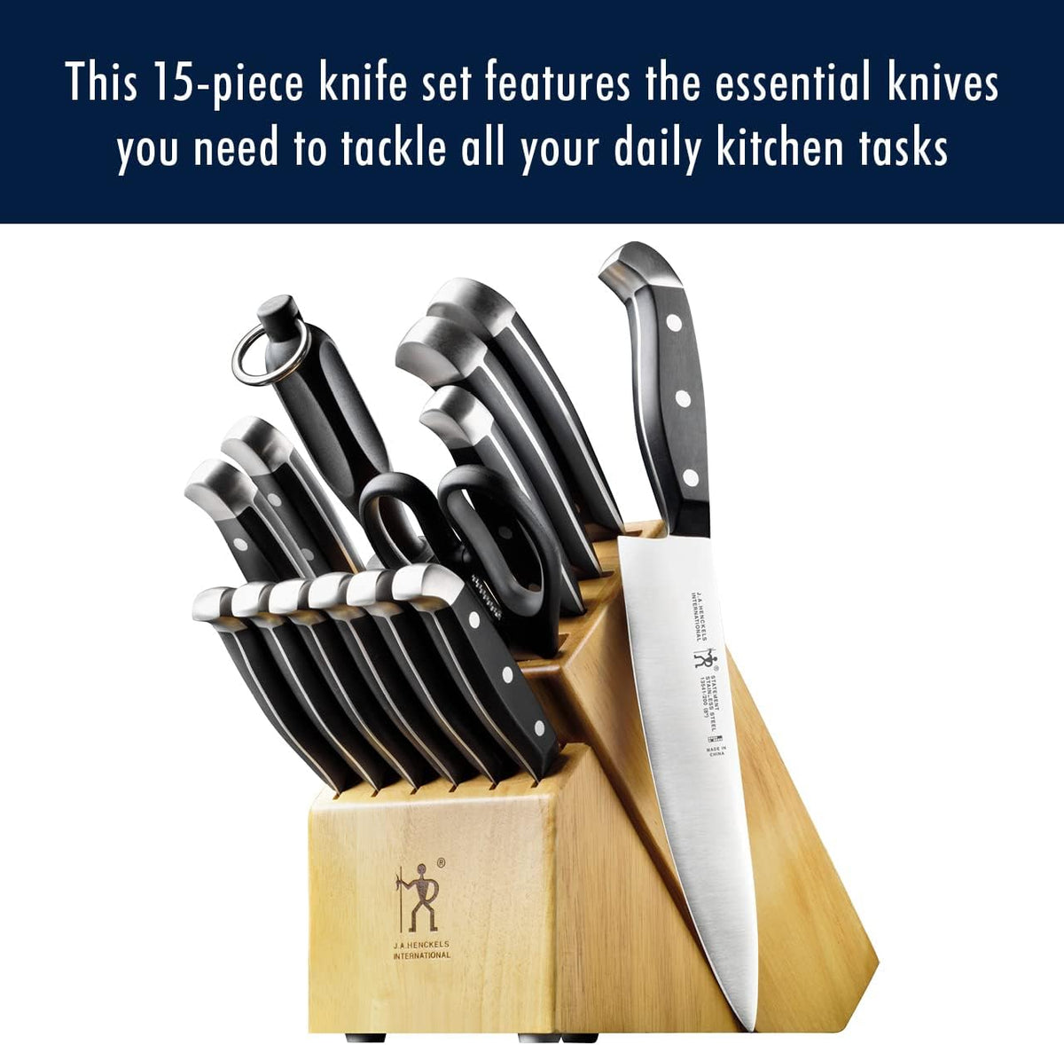 Henckels Statement Stainless Steel Knife Block Sets