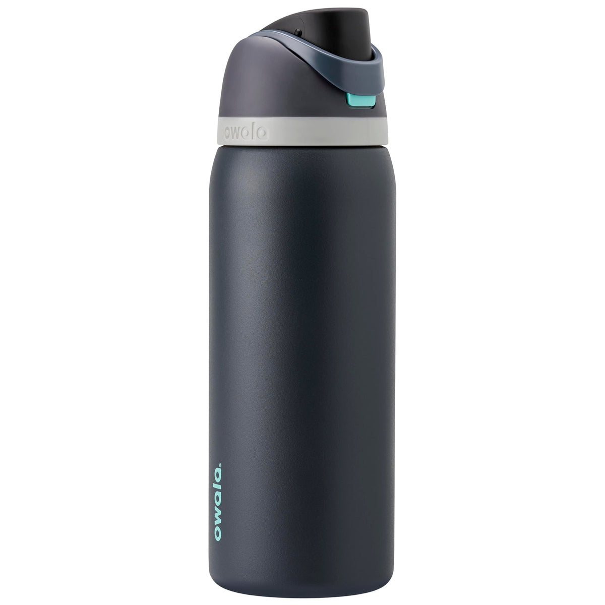 Owala FreeSip 32 oz insulated stainless steel water bottle in Foggy Tide