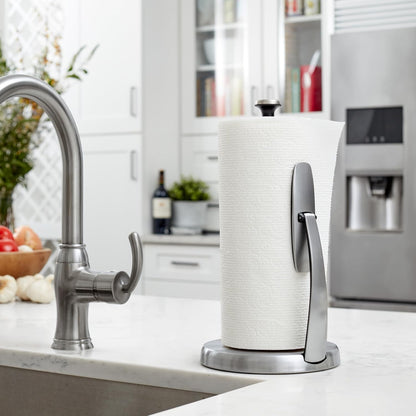 OXO Good Grips SimplyTear Paper Towel Holder Countertop for Kitchen
