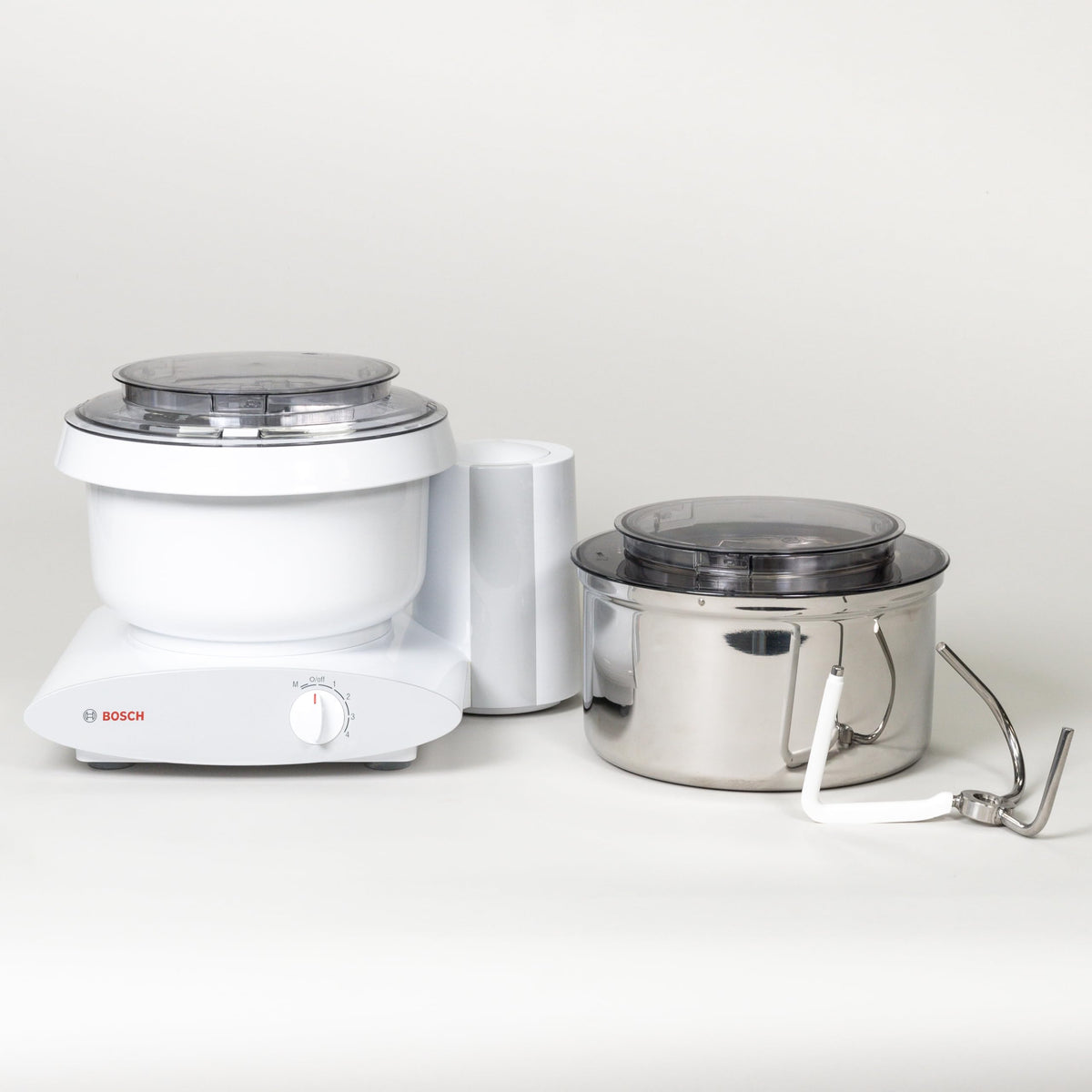 Bosch Universal Plus Mixer with Stainless Steel Bowl | Black & Silver or White
