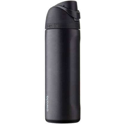 Owala FreeSip 24 oz insulated stainless steel water bottle in Very, Very Dark