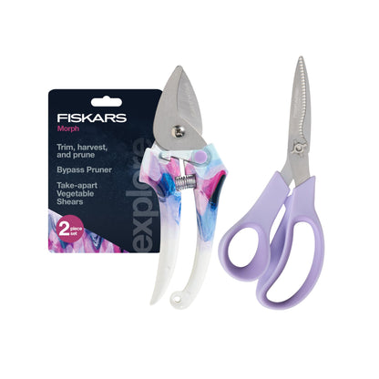 Fiskars Forged Steel Bypass Pruning Shears (4 Options)