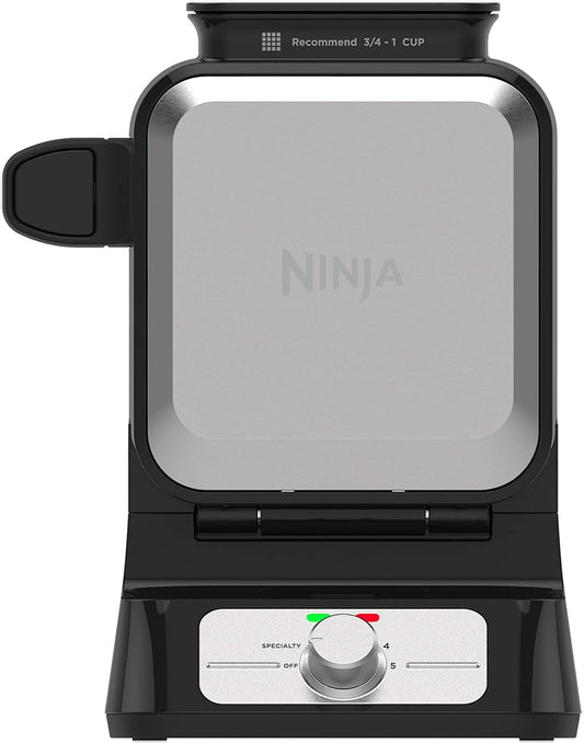 Ninja NeverStick PRO Belgian Waffle Maker BW1001, front view
