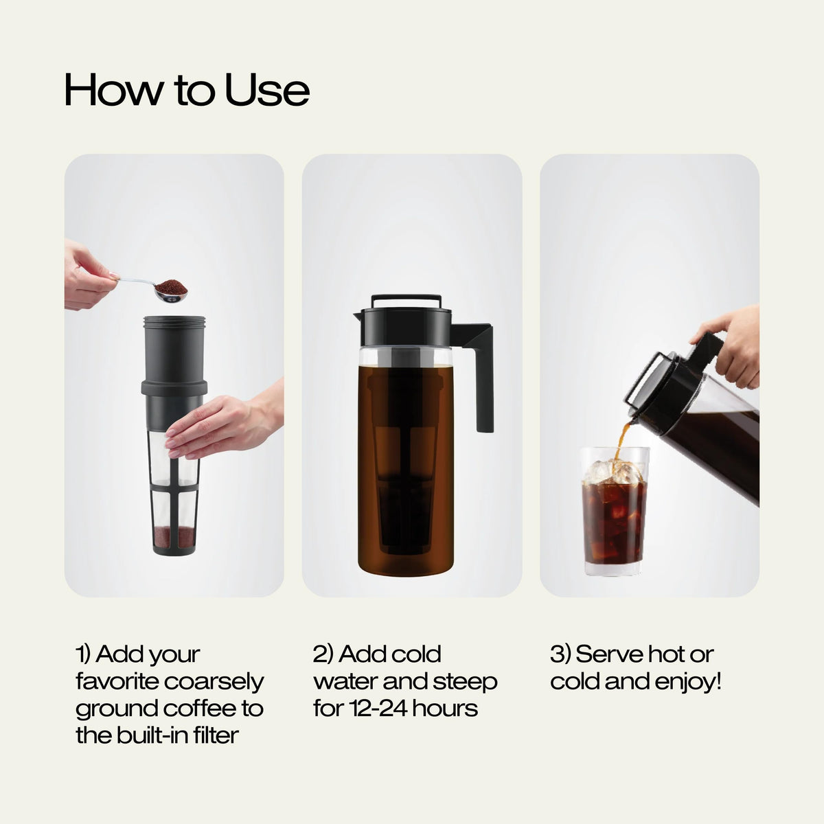 Takeya Deluxe Cold Brew Tea & Coffee Maker
