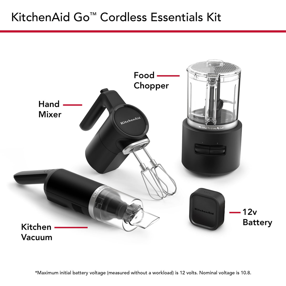 Go Cordless Hand Mixer, battery included | KitchenAid