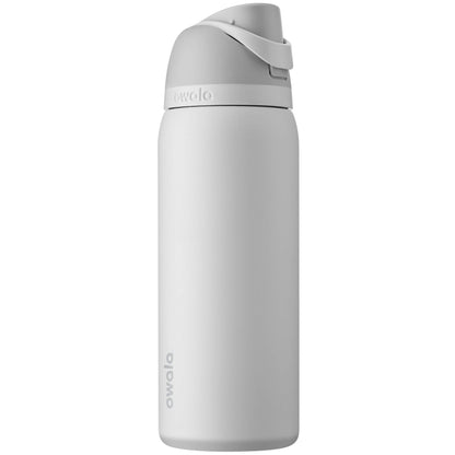Owala FreeSip 32 oz insulated stainless steel water bottle in Shy Marshmallow