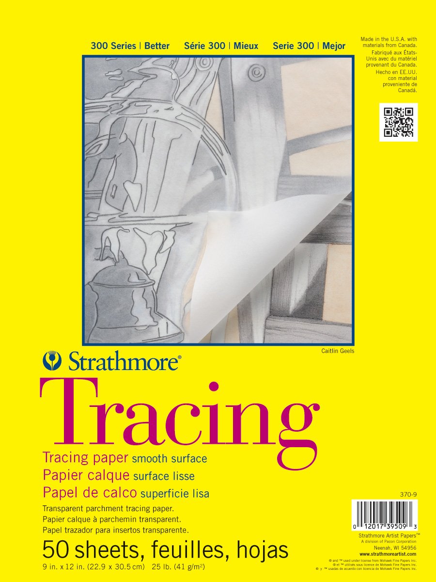 Strathmore 300 Series tracing pad, 9 x 12 in