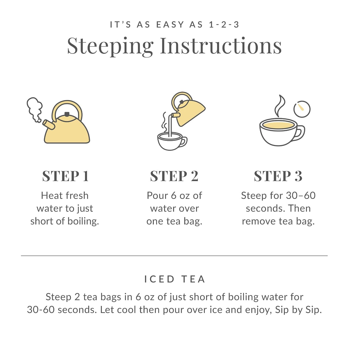 Asian Jasmine 100% White Tea, Low Caffeine, 50 Count | The Republic of Tea