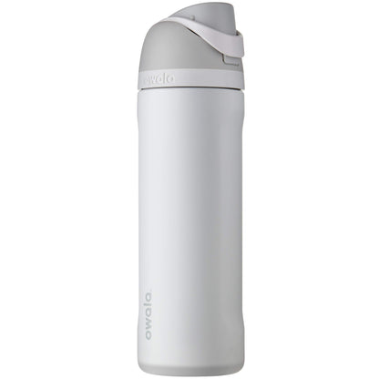 Owala FreeSip 24 oz insulated stainless steel water bottle in Shy Marshmallow