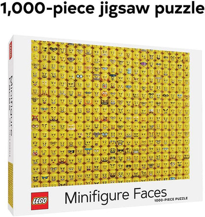 LEGO Minifigure Faces 1000-Piece Jigsaw Puzzle