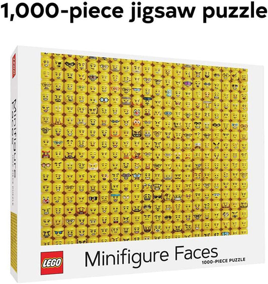 LEGO Minifigure Faces 1000-Piece Jigsaw Puzzle