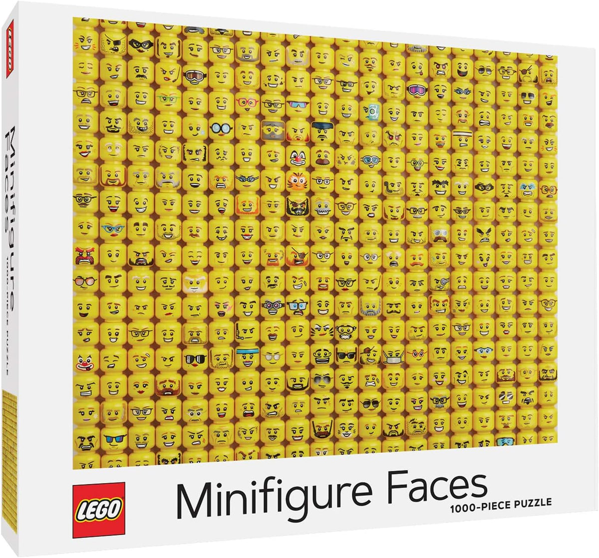 LEGO Minifigure Faces 1000-Piece Jigsaw Puzzle