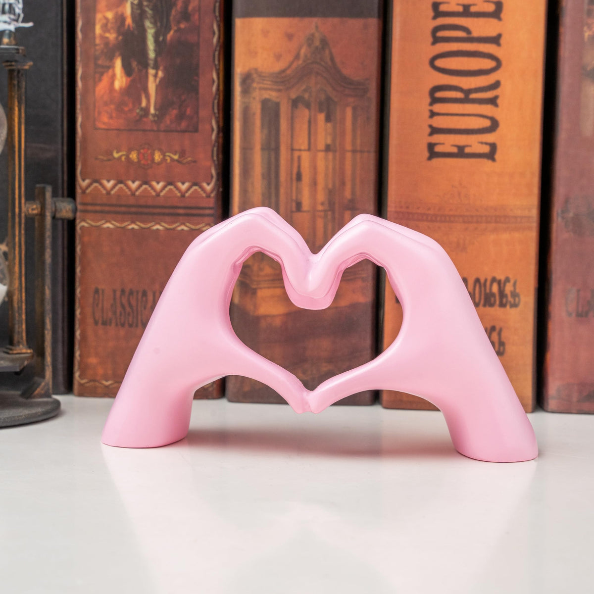 Small Heart Hands Sculpture