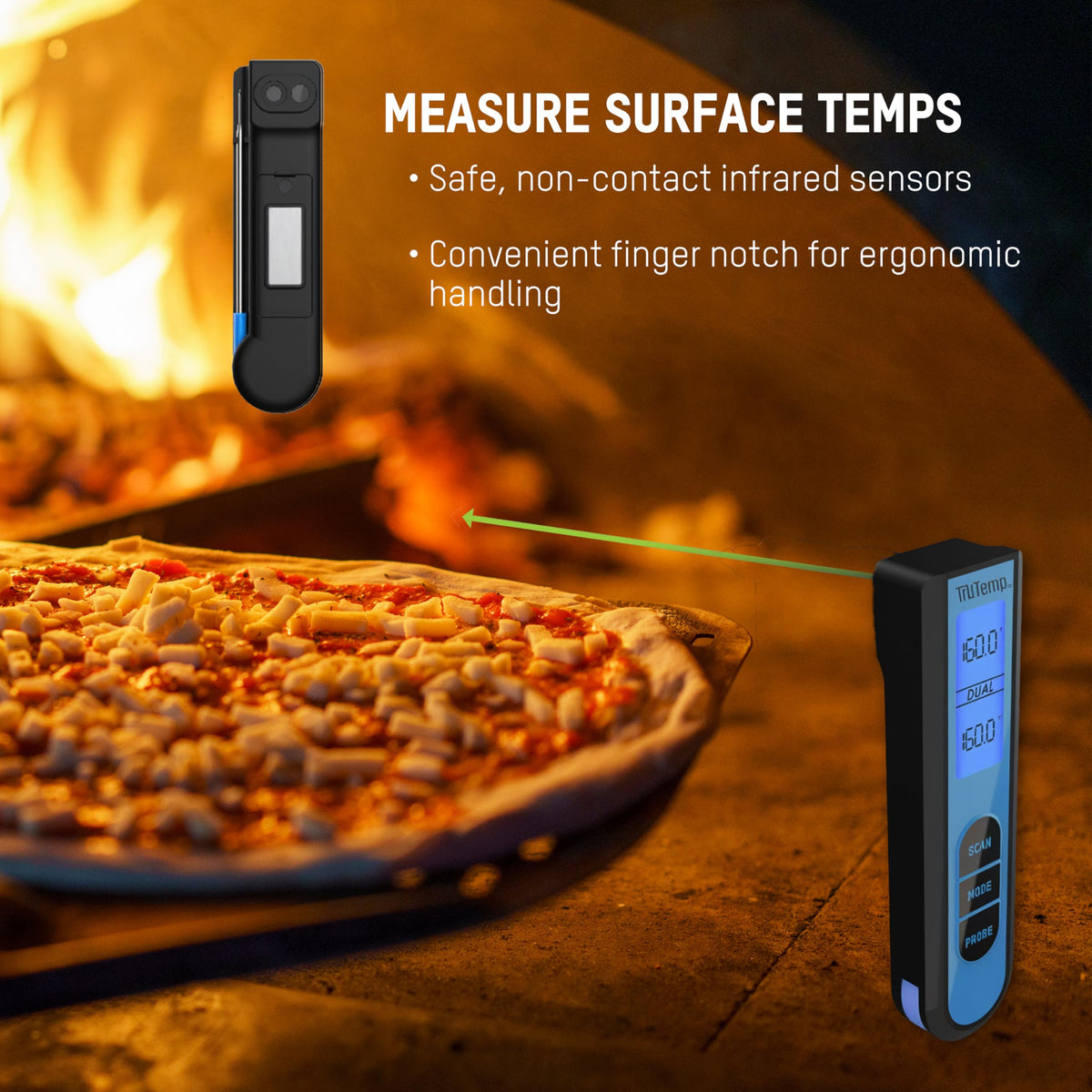 Taylor Tru Temp Digital Infrared and Folding Thermometer