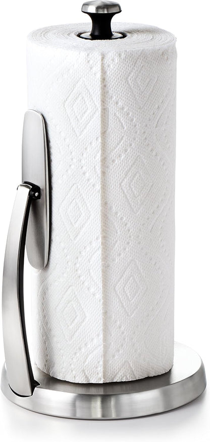OXO Good Grips SimplyTear Paper Towel Holder Countertop for Kitchen
