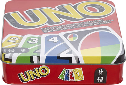 Mattel Games UNO Card Game, Ages 7+, 2-10 Players