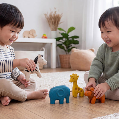 Wooden Wild Animals